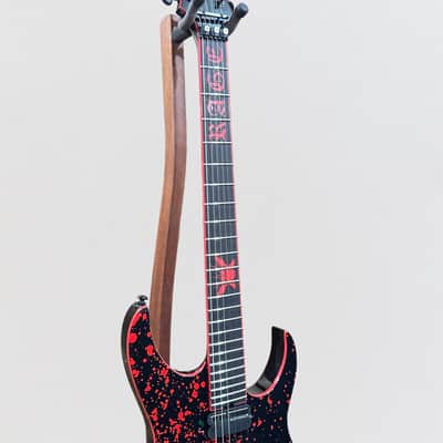 Schecter Sullivan King Banshee-6 FR-S Electric Guitar - Obsidian Blood image 5