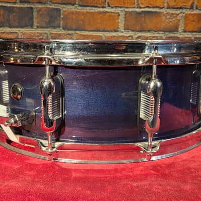 Immagine Donoho Drums Custom Maple 5.5x14" Snare Drum Purple Stain - 4