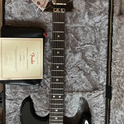 Fender American Ultra Luxe Stratocaster Floyd Rose HSS 2021 - 2024 - Mystic Black image 2