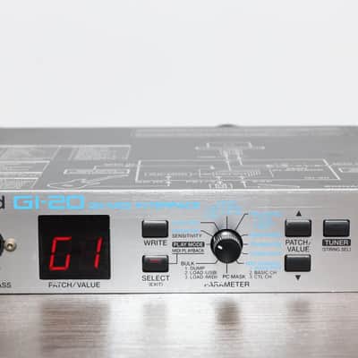 Roland GI-20 GI-10 GK GR Guitar Bass MIDI Interface image 2