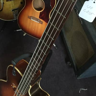 Kay Thin Twin K162 Bass 1950's Tobacco Burst image 6