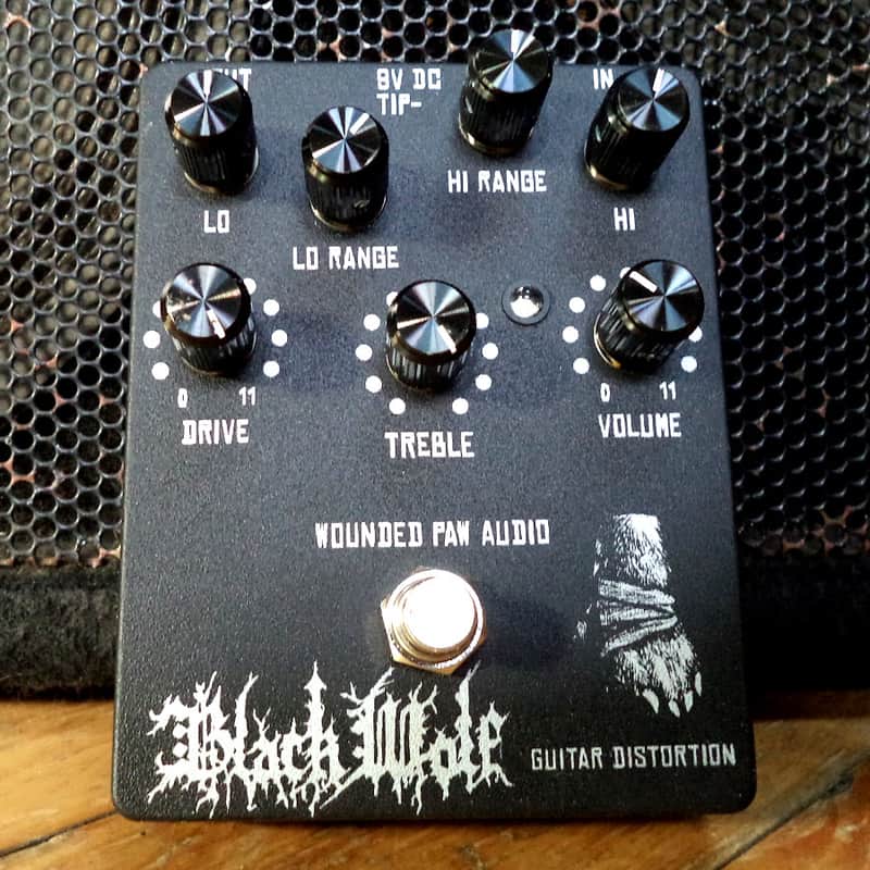 Wounded Paw Black Wolf Guitar Distortion image 1