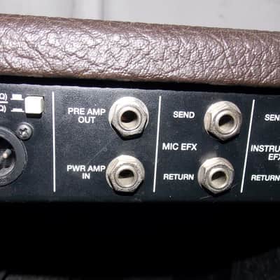 Peavey Ecoustic 112 100-Watt 1x12" Acoustic Instrument Amplification System 1990s - Brown image 8