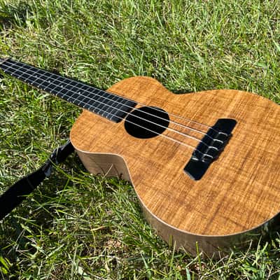 Blackbird Farallon Tenor Ukulele EKoa with MiSi pickup and Crossrock hard case image 1