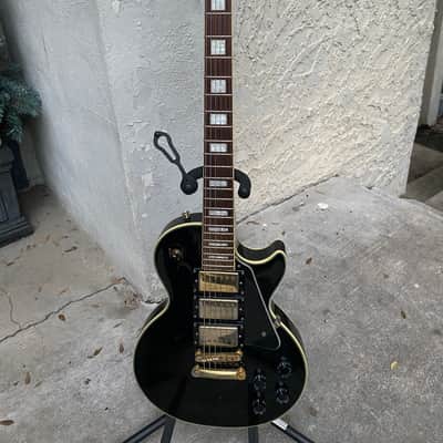Epiphone Les Paul Custom Black Beauty 3 Humbucker 2000s - Black Gloss image 10