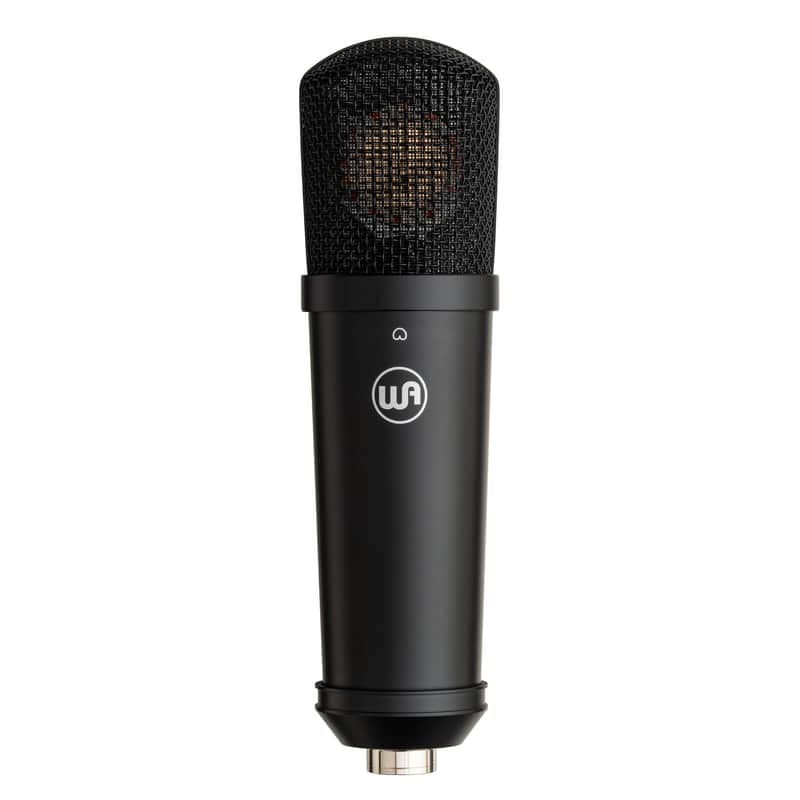 Warm Audio WA-87jr SE Large-Diaphragm Cardioid Condenser Microphone Mic (Black) image 1