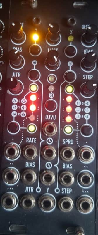 Antumbra Cara Mutable Instruments Marbles clone eurorack sequencer/modulation 2020s - Black image 1