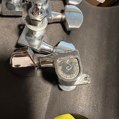 Schaller Made in W Germany 3x3 Chrome Tuners 70s 80s image 11