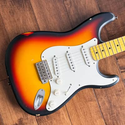 Nash Guitars Model S-57 Aged 3-Tone Sunburst Lollar Pickups NG5919 image 1