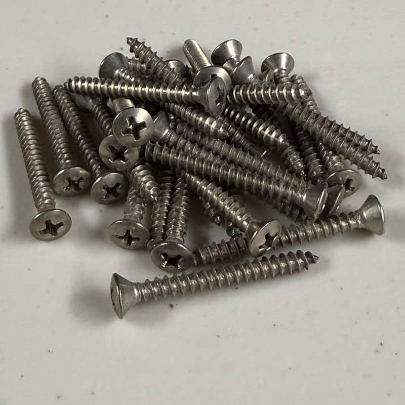 Fender Bassman or Bandmaster Back Screw Set (28) 1960's (M-540) image 1