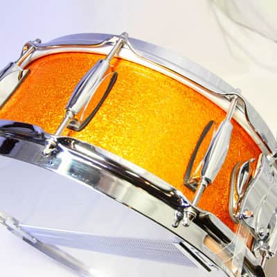 GRETSCH GB55141S Brooklyn 14x5.5 Gold Sparkle (06/30) image 4