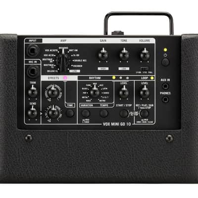 VOX VMG10 Mini Go 10 BK Combo 10Watt/65Zoll Gitarrenverstärker inkl. Netzteil schwarz image 4
