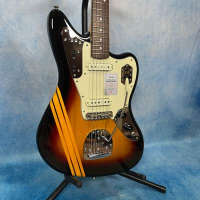 *NEW* 2025 Fender Japan Limited Edition Traditional Collection, 60's Jaguar Competition 3-Color Sunburst / Aged Natural, MIJ JD25 image 2