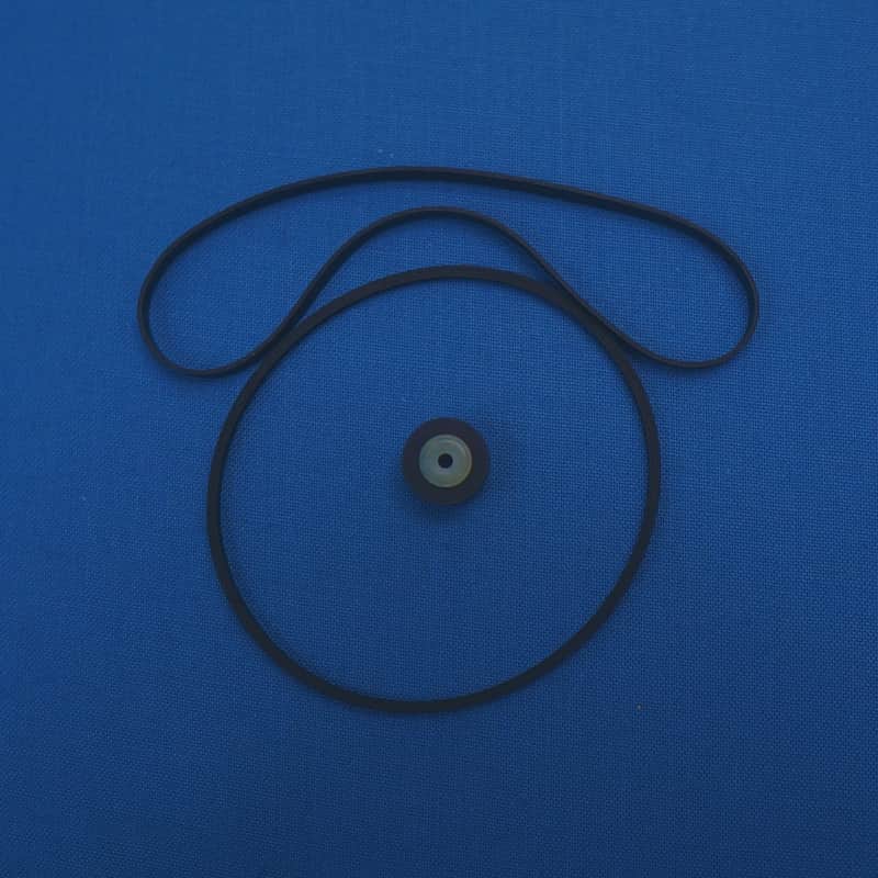 AKAI X-1800 SD - Pinch Roller & Belt Replacement Kit image 1