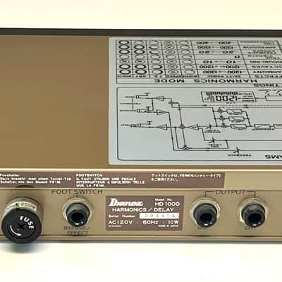 Vintage Ibanez HD 1000 Digital Delay/Pitch Shift - 1980's image 2