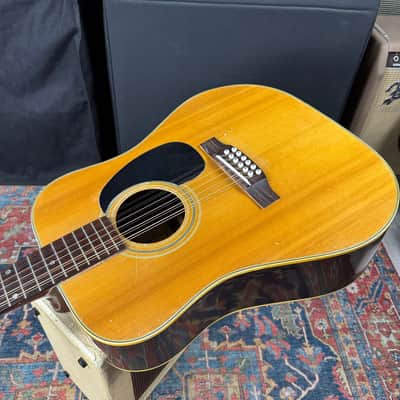 Pro Martin D-2812 Style Dreadnought Model D220 Made in Japan - 1970's image 10