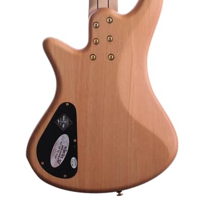 Schecter Stiletto Custom 5 String Bass Natural image 6