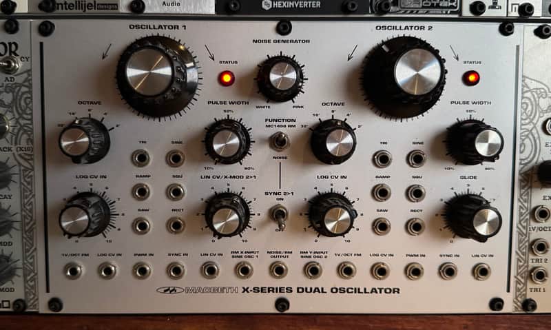 Macbeth X-Series Dual Oscillator MK1 (Silver Panel) Eurorack image 1