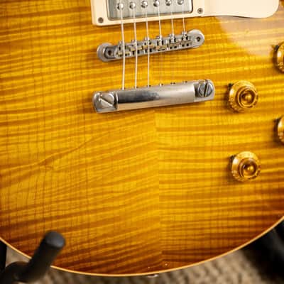 Gibson Custom Shop Historic Les Paul Standard VOS Reissue - Honey Burst SUPER-FLAMED TOP! image 5