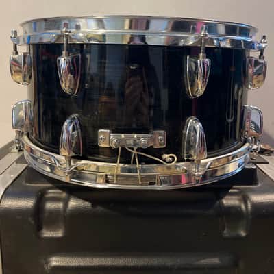 Yamaha Musashi Oak 13" x 6.5" NSD1365M 2006 Snare Drum - Transparent Black image 4