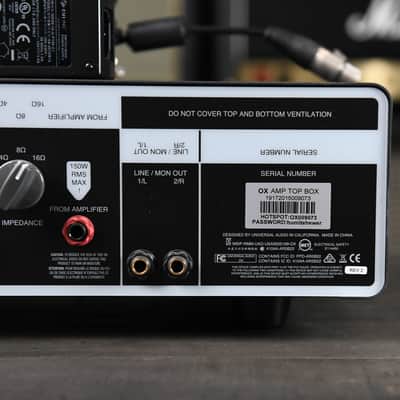 Universal Audio OX Amp Top Box Reactive Load Box & Speaker Simulator – Excellent Condition image 8
