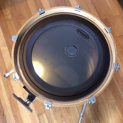 Yamaha Oak custom 18" kick drum bass Natural jazz bop image 6