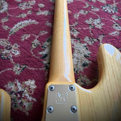 1992 Ernie Ball Music Man StingRay with Maple Fretboard and original Tolex case image 8
