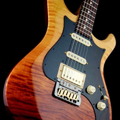 Knaggs Severn HSS 2015 Tier 3 w/Tier 2 Upgrades | Cocobolo | Wicked Burst | Curly Maple Top image 1