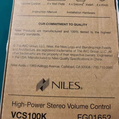 Niles VCS100K (Volume Control) image 3