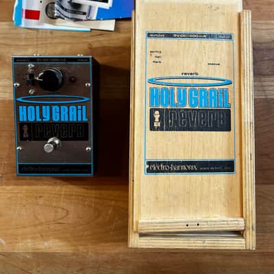 Electro-Harmonix Holy Grail Reverb V1 2002 - 2009 - Silver / Blue image 1