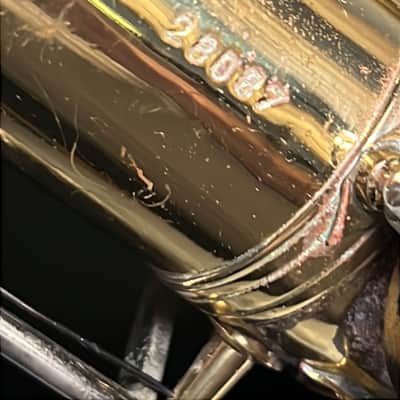 Vintage Evette and Schaeffer Alto Gold Lacquer image 12