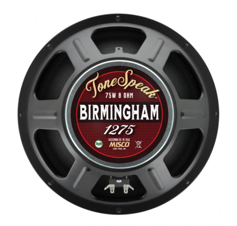 Birmingham 1275 - 12" Guitar Speaker, 75 Watt, 8 Ohm image 1