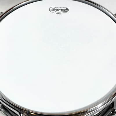 Open Box/Display Model Ludwig LB416 Black Beauty 5" x 14" 10-Lug Brass Snare Drum - Black Nickel-Plated image 6
