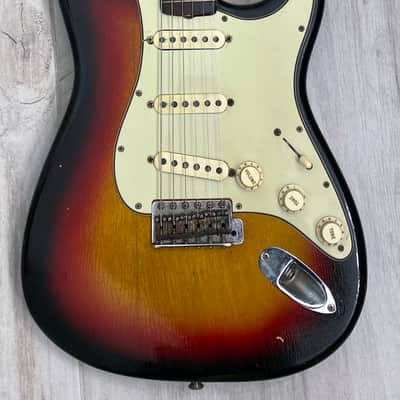 Fender Stratocaster 1963 Sunburst Factory Korina body RARE only 5 made image 1