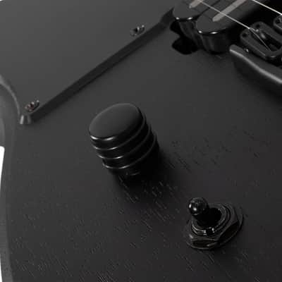 Schecter PT8MS Black Ops Lefty - Satin Black Open Pore image 12