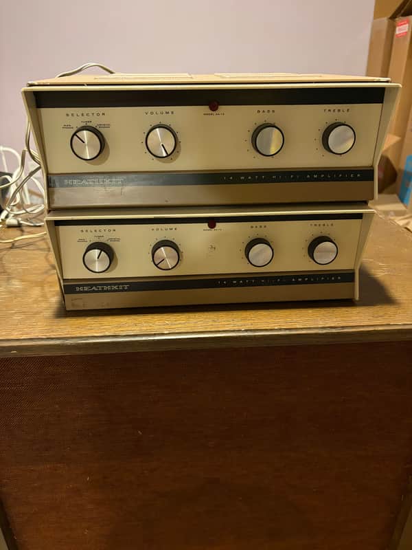 Heathkit  AA-14 Monoblock pair 1960s