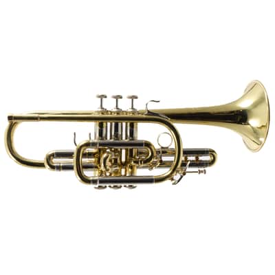 Bach Model 37 Stradivarius Cornet SN 23073 MOUNT VERNON image 2