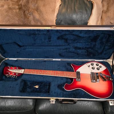 1996 Rickenbacker 620/12 Fireglo 12-String Solid Body Electric Guitar with OHSC image 20