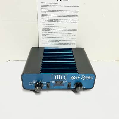 THD Hot Plate Power Reactive Attenuator 16 Ohm Blue Volume Control Load Box Amp Power Soak w with Manual image 2