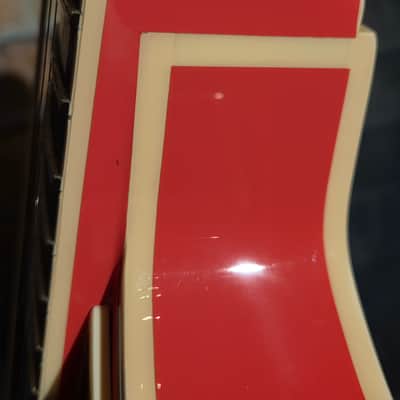 D'Angelico Premier SS Semi-Hollow Single Cutaway Stairstep Tailpiece, Ovangkol Fretboard Fiesta Red w/ Original Gig Bag image 14