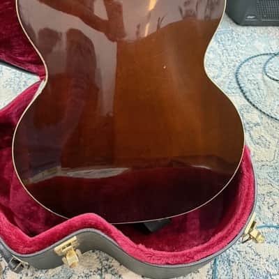 Guild B 30-E Acoustic Bass Guitar - Made in USA early 1980's B 30-E Early 1980's - Natural over solid spruce top image 3