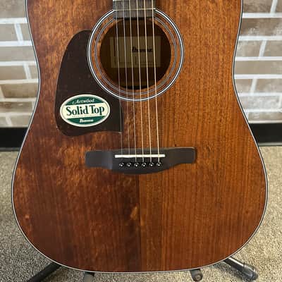 Ibanez AW54L-OPN Artwood Okoume Left-Handed 2019 - Present - Natural image 2