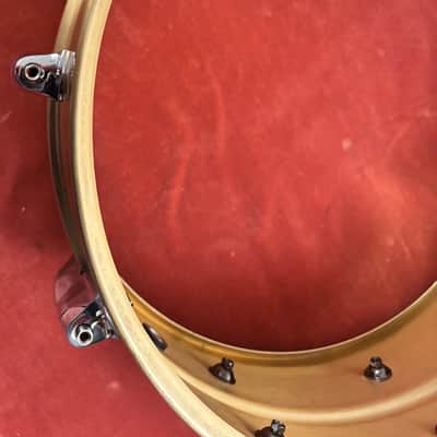 Yamaha RRS-1455 Recording Custom 5.5x14" Brass Snare Drum 2016 - Present - Brass/Chrome image 7