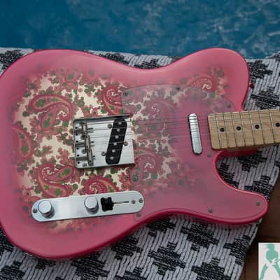 Fender Limited Edition, FSR Classic 69 Tele - Pink Paisley - Made in Japan - Pro Set Up w Perfect Frets/Action/Intonation! image 9