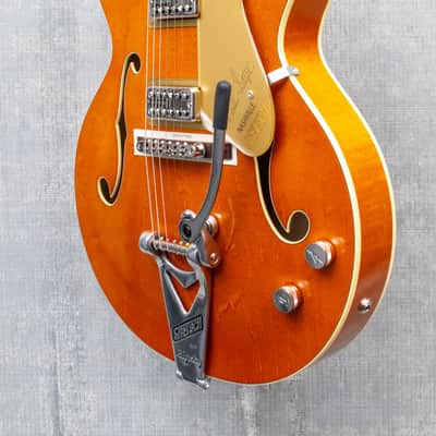 Gretsch G6120T-BSSMK Brian Setzer Signature Nashville Hollow Body '59 "Smoke" with Bigsby Smoke Orange image 5