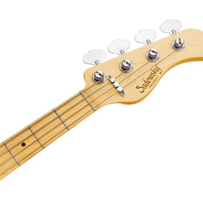 Sadowsky MetroExpress 4-String P/J Bass - Maple Candy Apple Red image 4
