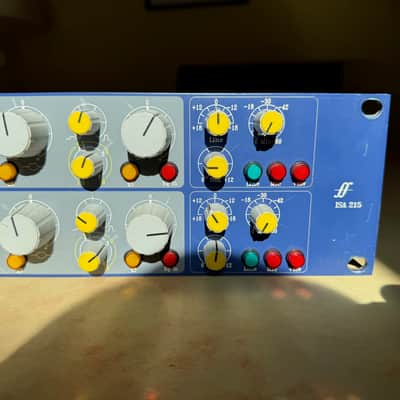 Focusrite ISA 215 Dual Mono Mic Pre and Equalizer 1990s - Blue image 2