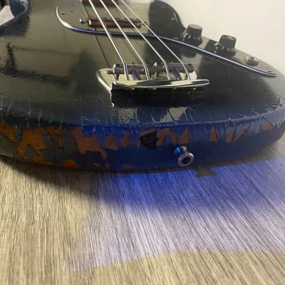 Fender Musicmaster Bass 1977-81 Daphne Blue image 9