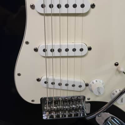 2008 Made in Mexico Fender Stratocaster Black Maple Pro Setup New Strings New Deluxe Fender Gigbag image 4