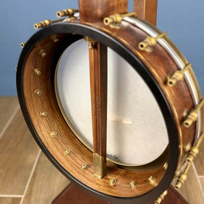Custom Rickard Dobson 11" Banjo Walnut with North Star Tailpiece image 10
